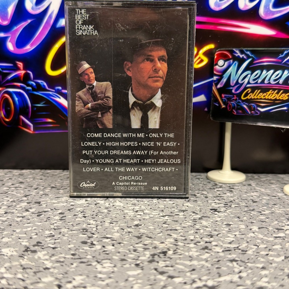 The Best of Frank Sinatra Cassette Tape Capitol Records 4N 516109 Vintage Jazz